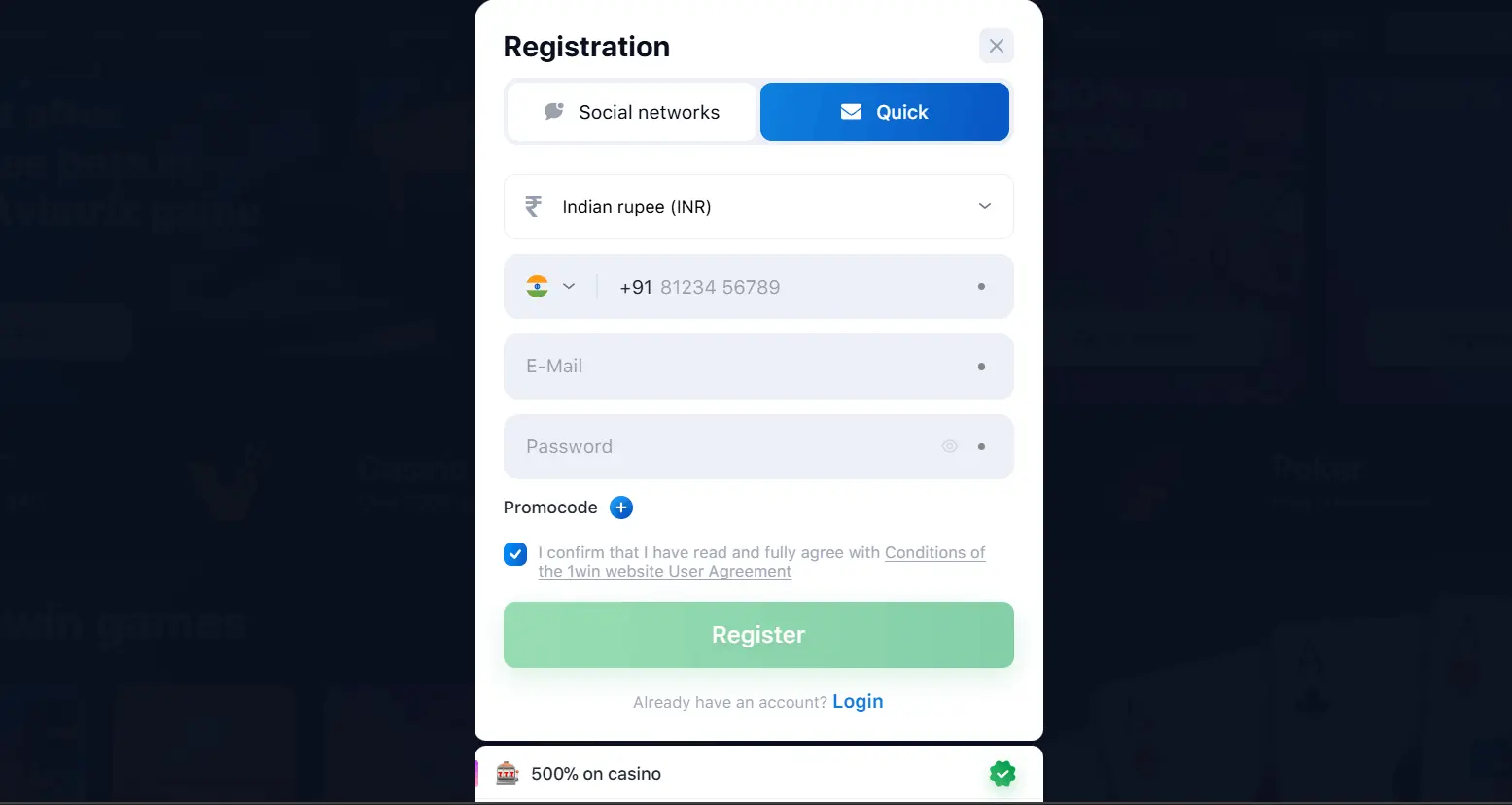 How to Start Playing on 1win?